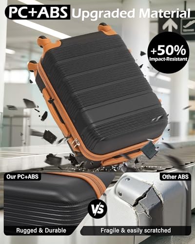 Luggage Sets with Spinner Wheels (6 Count)
