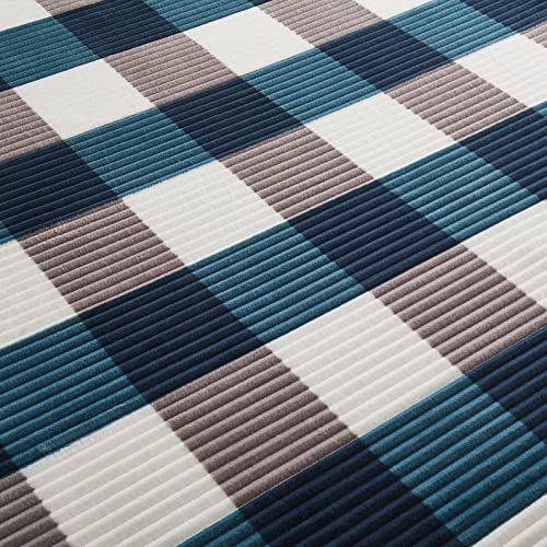 Sherpa Blanket Twin Plaid Thick Bed Blanket