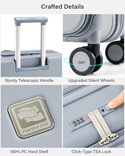 Expandable Large Checked Luggage