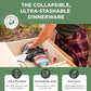 1 Quart Collapsible Insulated Bowl with Lid