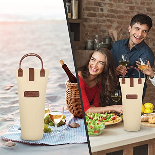 Single Bottle Wine Bag Carrier