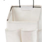 Wall Hanging Storage Bag,Wall Hanging Organizer Bags with Pockets, Wall Organizer Storage for Dormitory Bathroom Bedroom Kitchen (White 1)