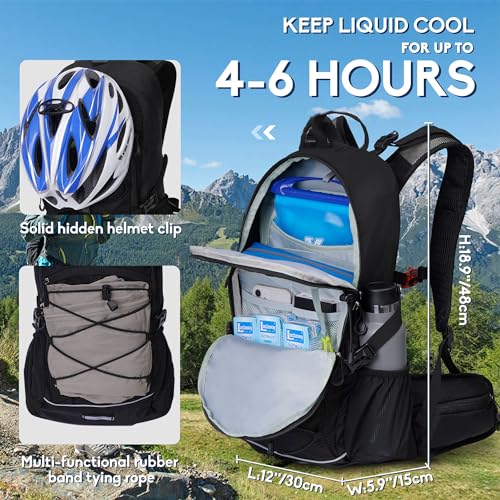 Hydration Backpack with Water Bladder 3L
