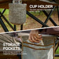 Padded Oversized Folding Camping Chair for Adults