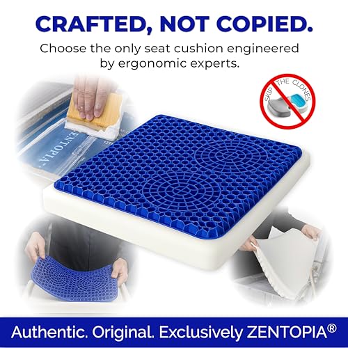 Gel and Memory Foam Seat Cushion