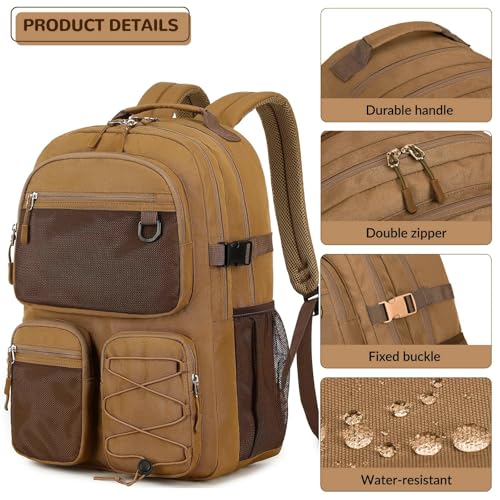 Water Resistant Backpack for School Travel College Travel