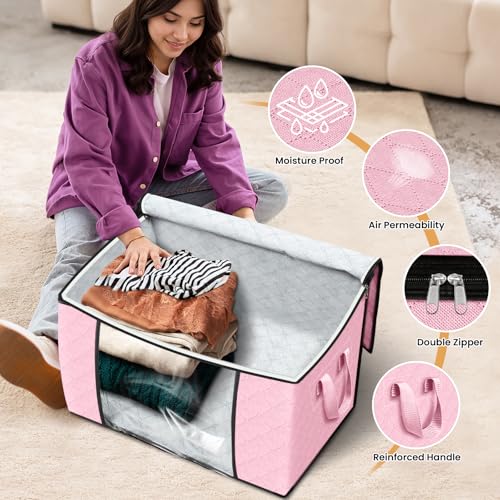 90L Clothes Storage (3 Count)