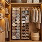 20 Section Hanging Shoe Organizer for Closet