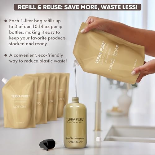 Spa Body Wash Refill Bags (3 Count)