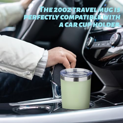20oz Tumbler with Straw and Brush (20 Count)