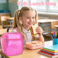 Kids Lunch box Insulated Soft Bag Mini Cooler Back to School Thermal Meal Tote Kit for Girls