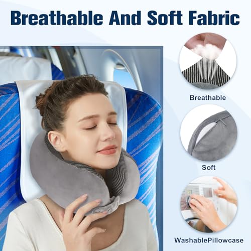 Neck Pillow for Traveling (4 Count)