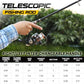 Fishing Rod and Reel Combos Carbon Fiber Telescopic Fishing Pole with Reel Combo Sea Saltwater Freshwater Kit Fishing Rod Kit (4 Count)