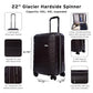 Glacier Hardside Spinner Durable PC