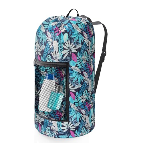 Portable with Adjustable Shoulder Straps Travel Dirty Laundry Bag