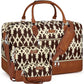 Weekender Bag for Women 21.5" Travel Duffel Large Carry On Bag 3PCS (3 Count)