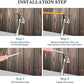 Door Stopper Kick Down Door Stops for Heavy Doors (12.15 Count)