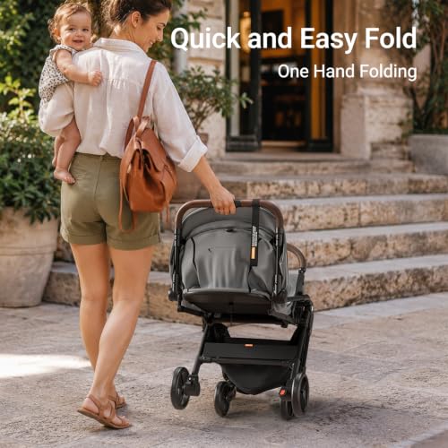Ultra Air Lightweight Baby Travel Stroller with Carbon Fiber Frame