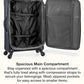 Anzio Softside Expandable Luggage with Spinner Wheels (3 Piece)