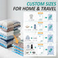 Travel Vacuum Storage Bags with Rechargeable Cordless USB Pump
