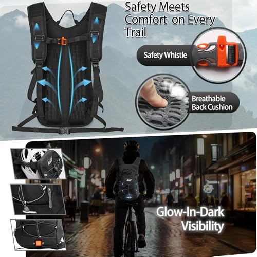 Hinkg Backpack with 2L Water Bladder