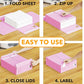 8 Pack Bed Sheet Organizers and Storage (8 Count)