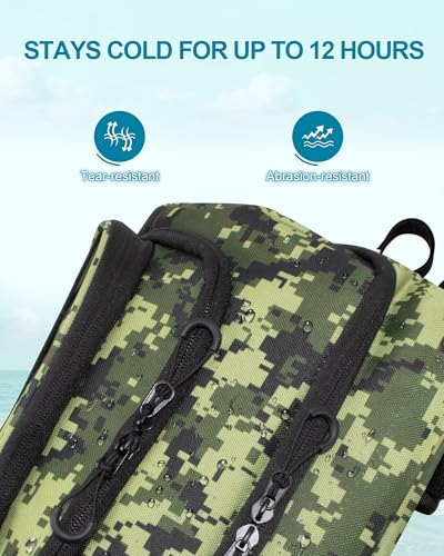 Fishing Backpack with Rod Holders