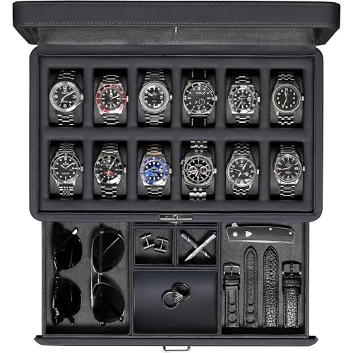 Luxury Watch Box for 12 Watches