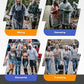 Disposable Rain Ponchos for Adults (5 Package)