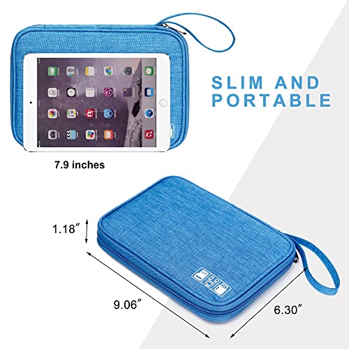 Travel Electronics Organizer Portable Cable Organizer Bag for Storage Electronic Accessories Case for Cord