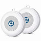 Portable Noise Machine Baby Battery Sound Machine with 30 Soothing Sounds Mini White Noise Machine 32 Volume Level Sleep Machine for 3D Surround Noise Machine for Kid Adult Home Travel