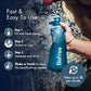 BeFree AC 2 Stage Filter Collapsible Travel Water Bottle 1L