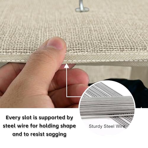 20 Section Hanging Shoe Organizer for Closet