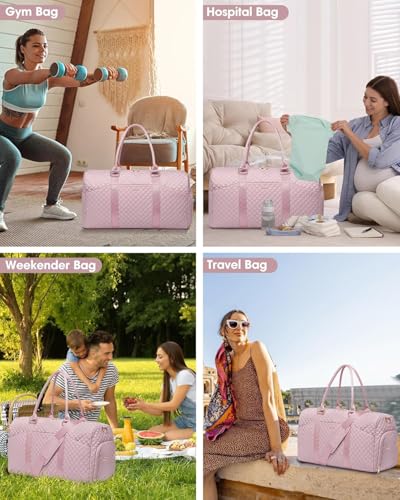 Women Weekender Travel Duffle Bag