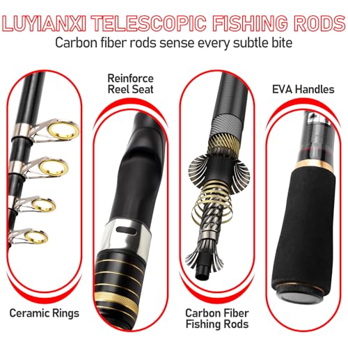 Telescopic Fishing Rod Combo (2 Count)