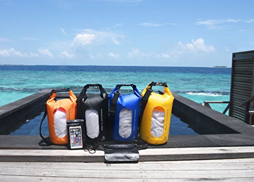 Waterproof Dry Bag with Double Zip (3 Count)
