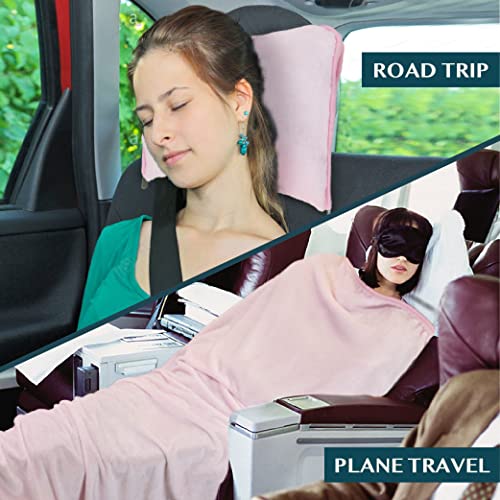 Travel Blanket Pillow