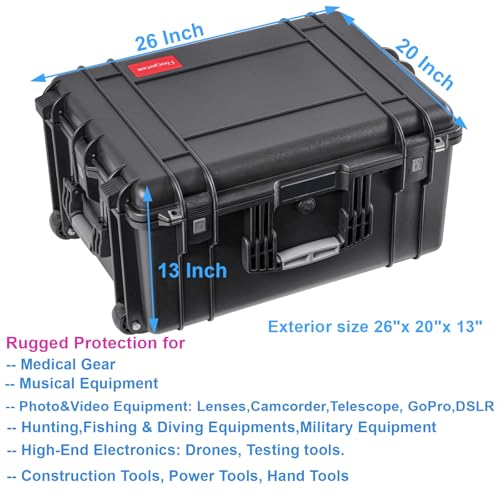 Rolling Hard Case with Foam
