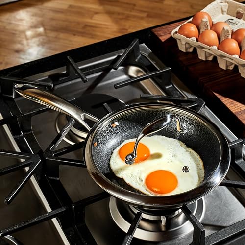 8" Hybrid Nonstick Frying Pan with Lid