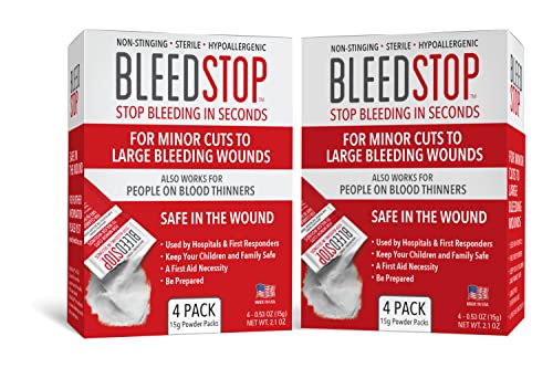 First Aid Powder for Blood Clotting (2 Count)