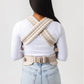 Mabē Monarch Ergonomic Baby Carrier – Premium Cotton Soft Structured Newborn to Toddler Carrier with Hip-Healthy Design, 3 Carry Positions (7-35lbs), Lightweight & Breathable, (Houndstooth)