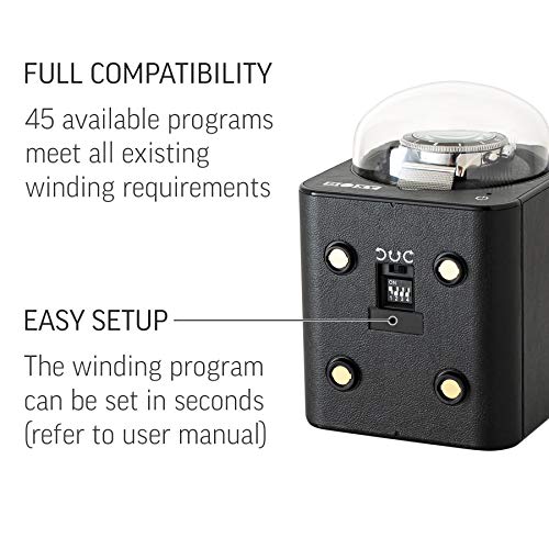 Watch Winder for Automatic Watch with Vertical Rotor Stop
