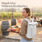 Two Bottle Rolltop Wine Tote Bag
