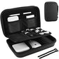 Hard Travel Electronic Organizer Case for MacBook Power Adapter Chargers Cables Power Bank Apple Magic Mouse Apple Pencil USB Flash Disk SD Card Small Portable Accessories Bag