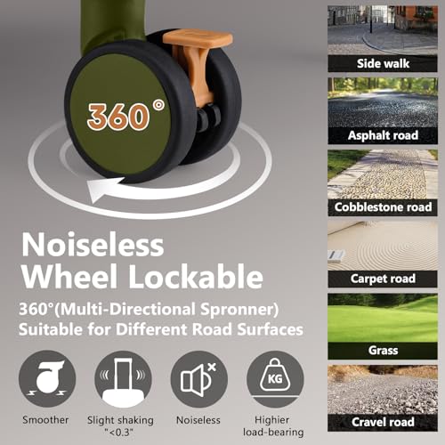 5 Piece Luggage Set with Cup Holder (5 Count)