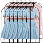 Clear Garment Bags Clothes Covers (12 Count)