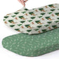Stretch Fitted Bassinet Sheet Set BROLEX 2 Pack Cradle Sheets for Bassinet Pad (2 Count)