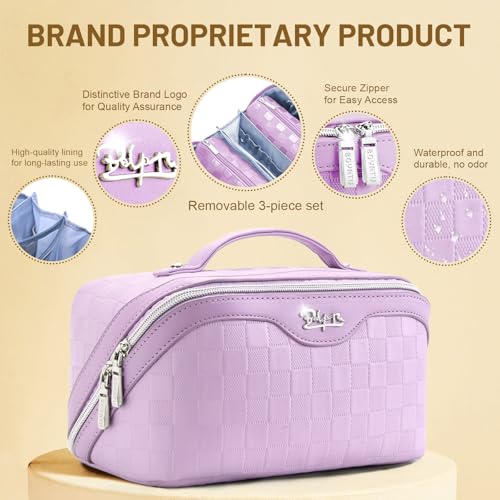 Travel Makeup Bag Organizer