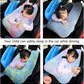 Travel Pillow Car Pillow Kid Car Sleeping Colorful Blue