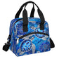Galaxy Blue Turtle Insulated Lunch Bag for Women Girl Reusable Lunch Tote Box With Shoulder Strap Lightweight Thermal Cooler Meal Prep Bag for Work School Office Picnic (A05：turtle blue)